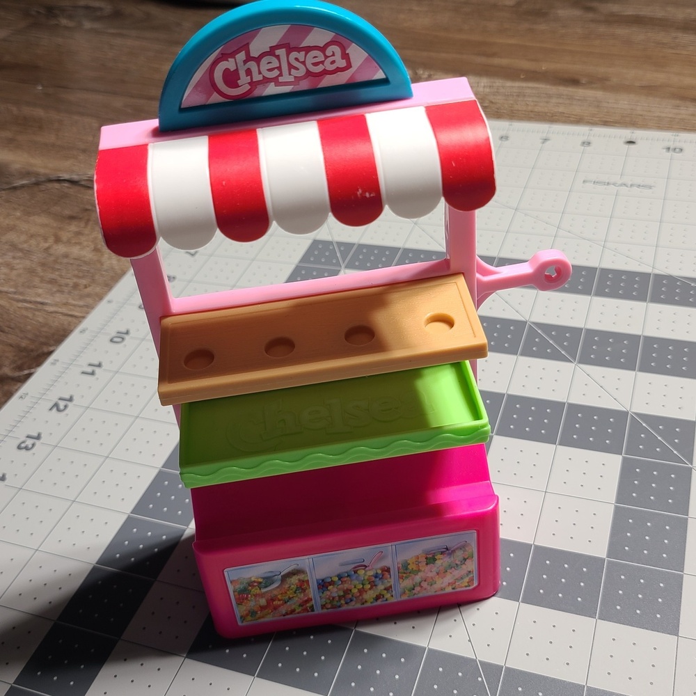 Barbie‎ Doll Mattel Chelsea Playset Shop Supermarket Replacement Stand